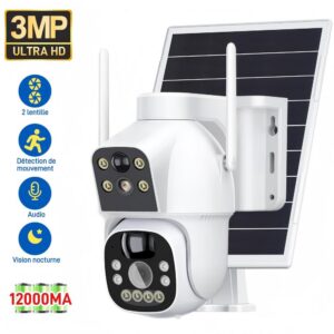 Caméra solaire intelligente