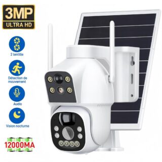 Caméra solaire intelligente
