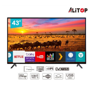 TV 43 pouces ALITOP Smart Android