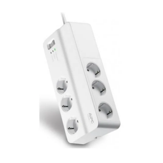 APC PM6-GR protection surtension Blanc 6 sortie(s) CA 230 V 2 m