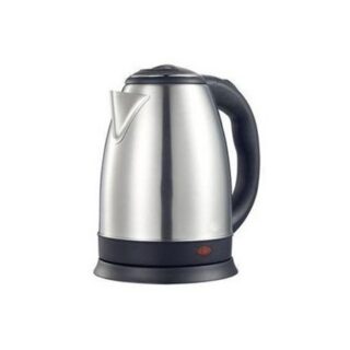 Bouilloire électrique AMU – 2L – Inox - Noir – Garantie 1 an