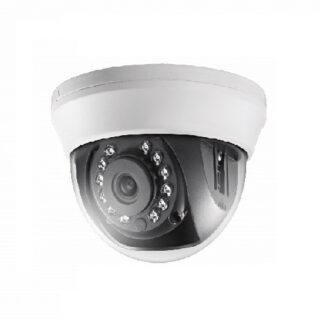 Cámara Hikvision ANALOGIQUE Tipo Domo TURBO HD 5MP - Lente 2.8mm - 20mts IR - Technologie 4 en 1 - Dwdr - DS-2CE56H0T-IRMMF