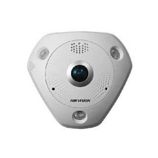 Caméra réseau IP fisheye 12MP - DS-2CD63C2F-I(V)(S) - IP66-IK10 résistant à l'eau - IR 15m - mode PTZ