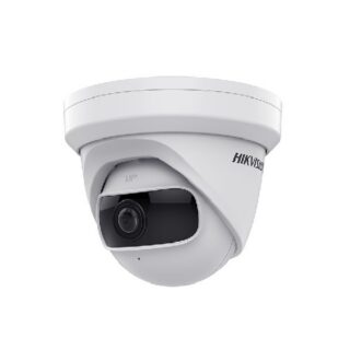 Caméra tourelle IP interne à objectif fixe ultra grand angle 4MP Hikvision DS-2CD2345G0P-I-1,68mm avec IR