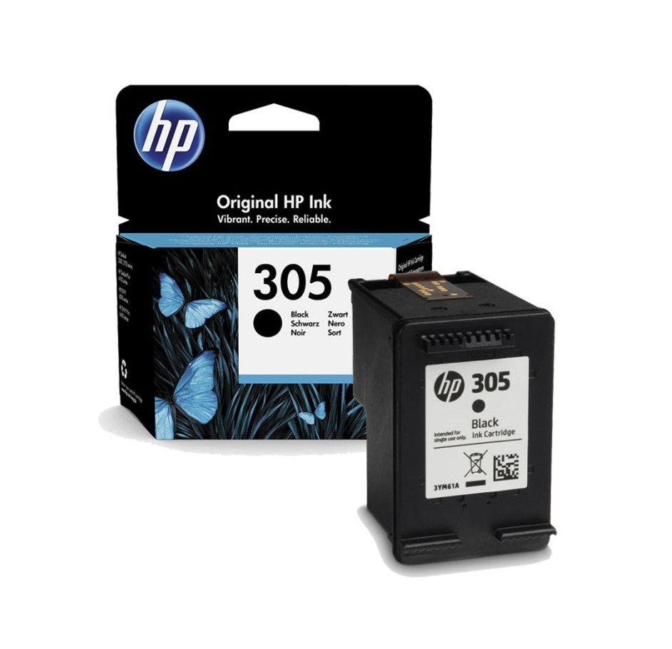 Cartouche D’encre Authentique HP 305 - Noir