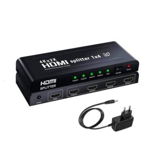 Câble HDMI 4 Ports Splitter - 1080P HD - Noir