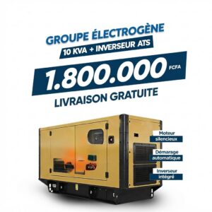 Groupe électrogènes POWER ÂGE 10KVA  Essence Livraison gratuite à Abidjan