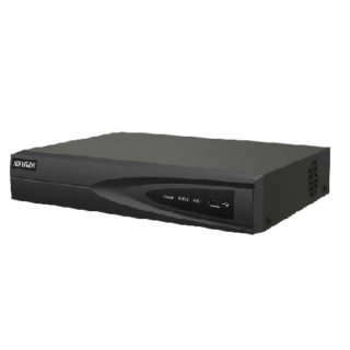 NVR 4 canaux IP - 1U 4 PoE 4K - DS-7604NI-Q1-4P - 4 caméras IP - 8MP-3 à 1080p