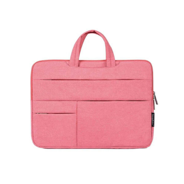 Sacs à main d’ordinateur portable 15.6 pouces, 14 pouces, 13 pouces rose