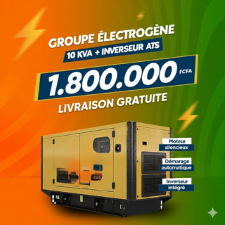Groupe électrogènes POWER ÂGE 10KVA  Essence Livraison gratuite à Abidjan