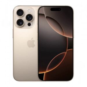 iPhone 16 Pro 6,3" Apple 5G 128 Go Double SIM Titane Sable